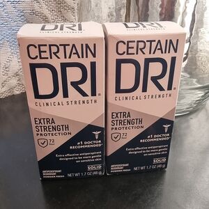 Certain Dri Clinical Strength Antiperspirant Deodorant Powder Fresh Solid 1.7oz
